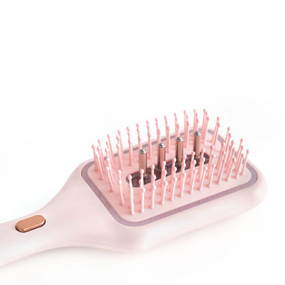 Insu Beauty Anti-Hair-Loss Red Light Therapy Oil Dispensing Hair Brush