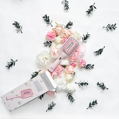 Insu Beauty Anti-Hair-Loss Red Light Therapy Oil Dispensing Hair Brush