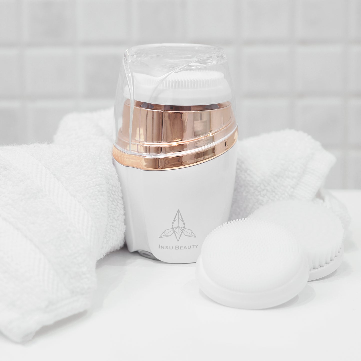 Insu Beauty Sonic Skin Cleansing Brush for Face & Body