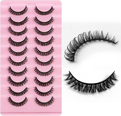 Insu Beauty Maximum Volume Russian Strip Re-useable Luxury Eyelashes - 10 Pairs