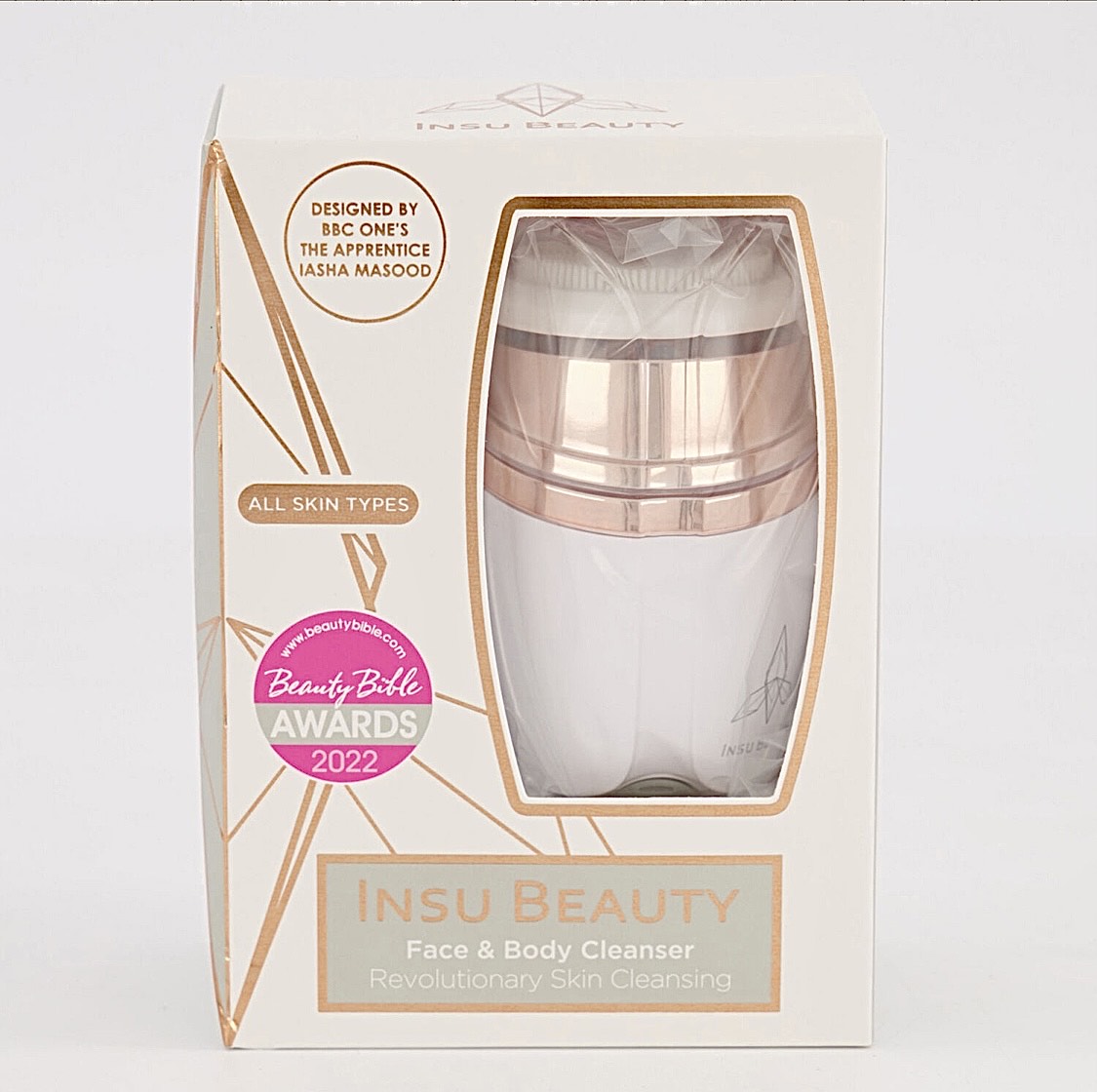Insu Beauty Sonic Skin Cleansing Brush for Face & Body