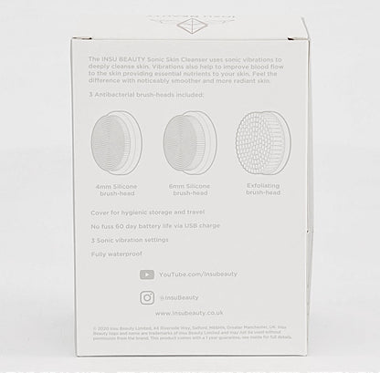 Insu Beauty Sonic Skin Cleansing Brush for Face & Body