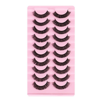 Insu Beauty Maximum Volume Russian Strip Re-useable Luxury Eyelashes - 10 Pairs