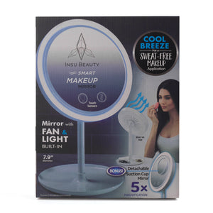 Insu Beauty Smart Make-up Mirror Built-in Fan & Light